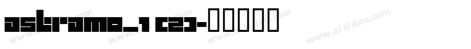 ASTRAMO_1 (2)字体转换